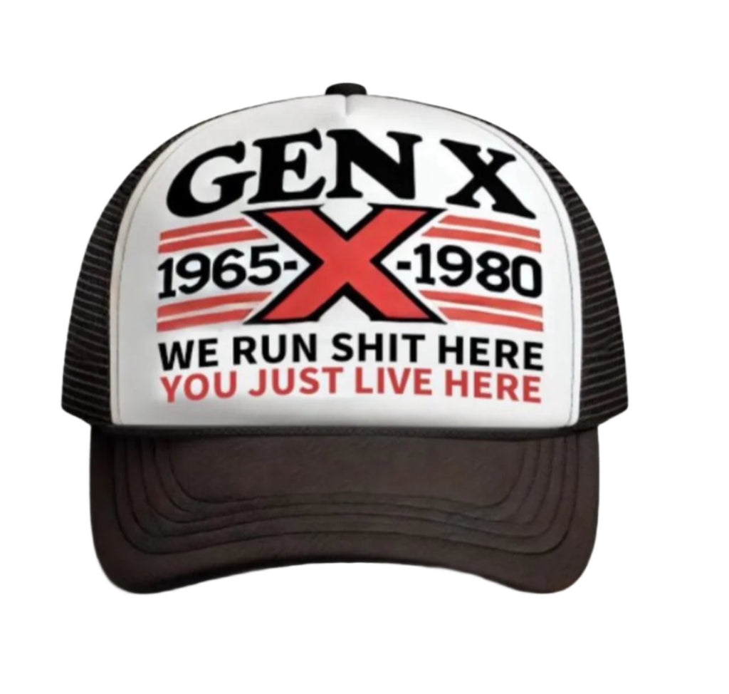 Gen X Hat, We Run ish here