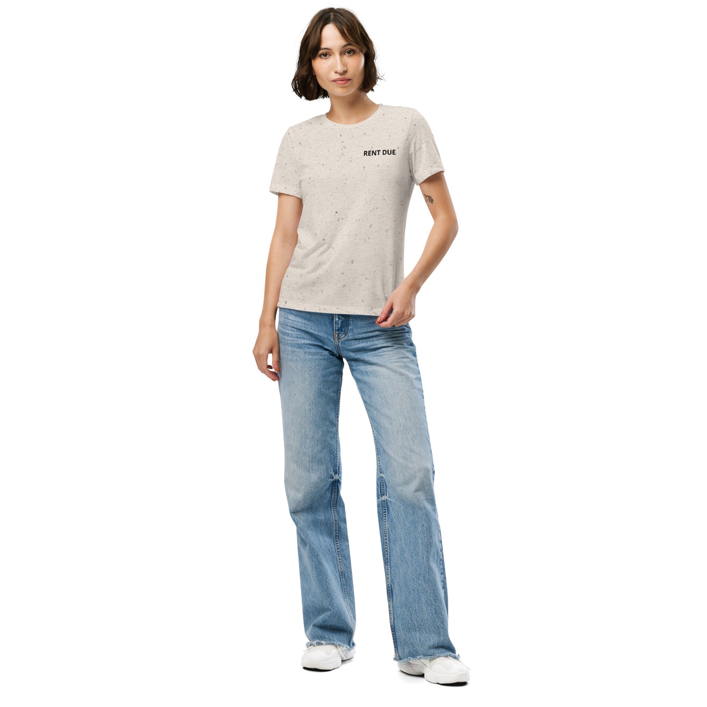 Women’s relaxed tri-blend t-shirt rent due