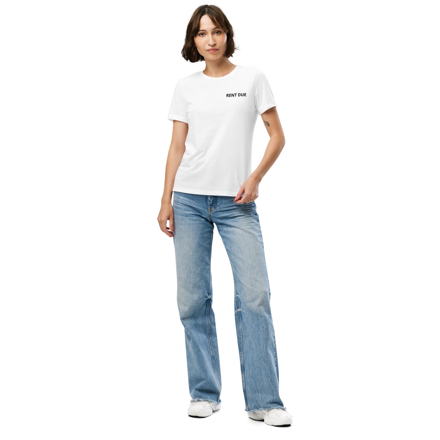 Women’s relaxed tri-blend t-shirt rent due