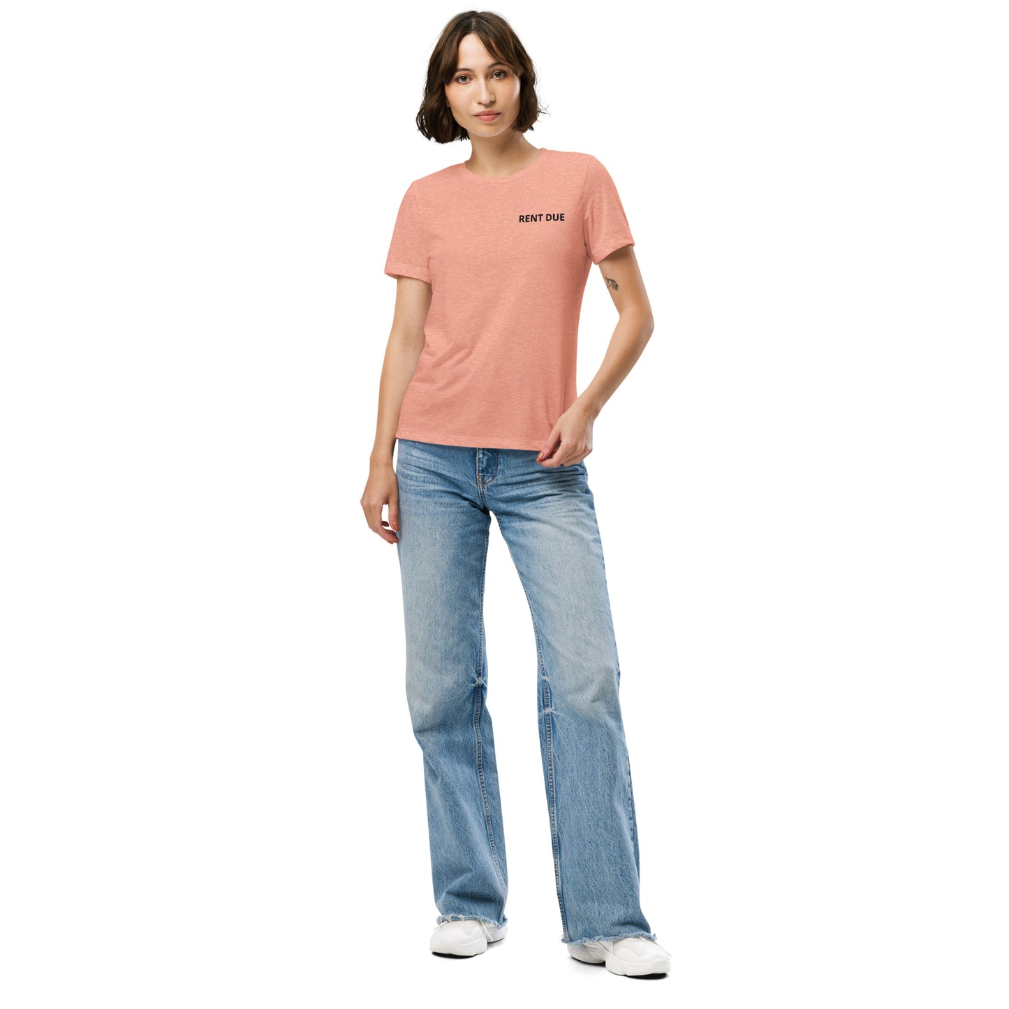 Women’s relaxed tri-blend t-shirt rent due