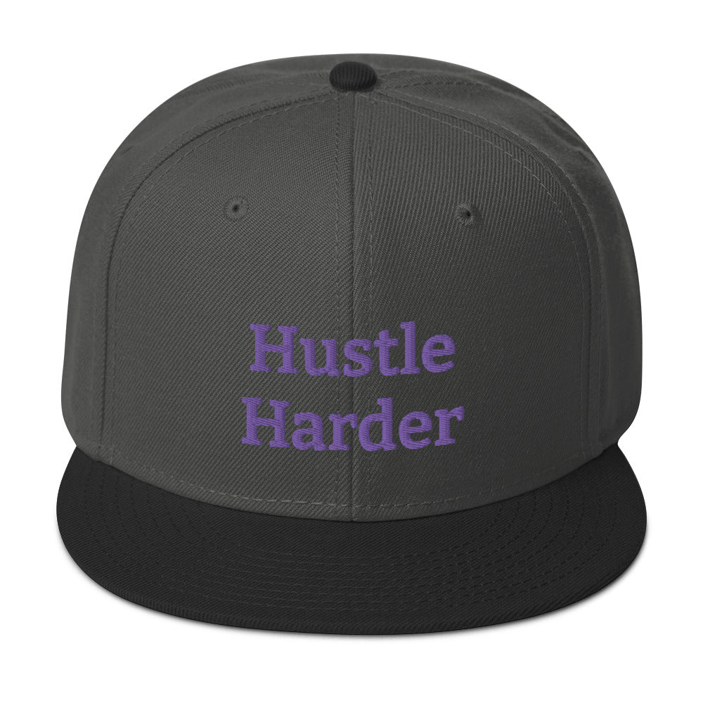 Snapback Hustle Harder Hat