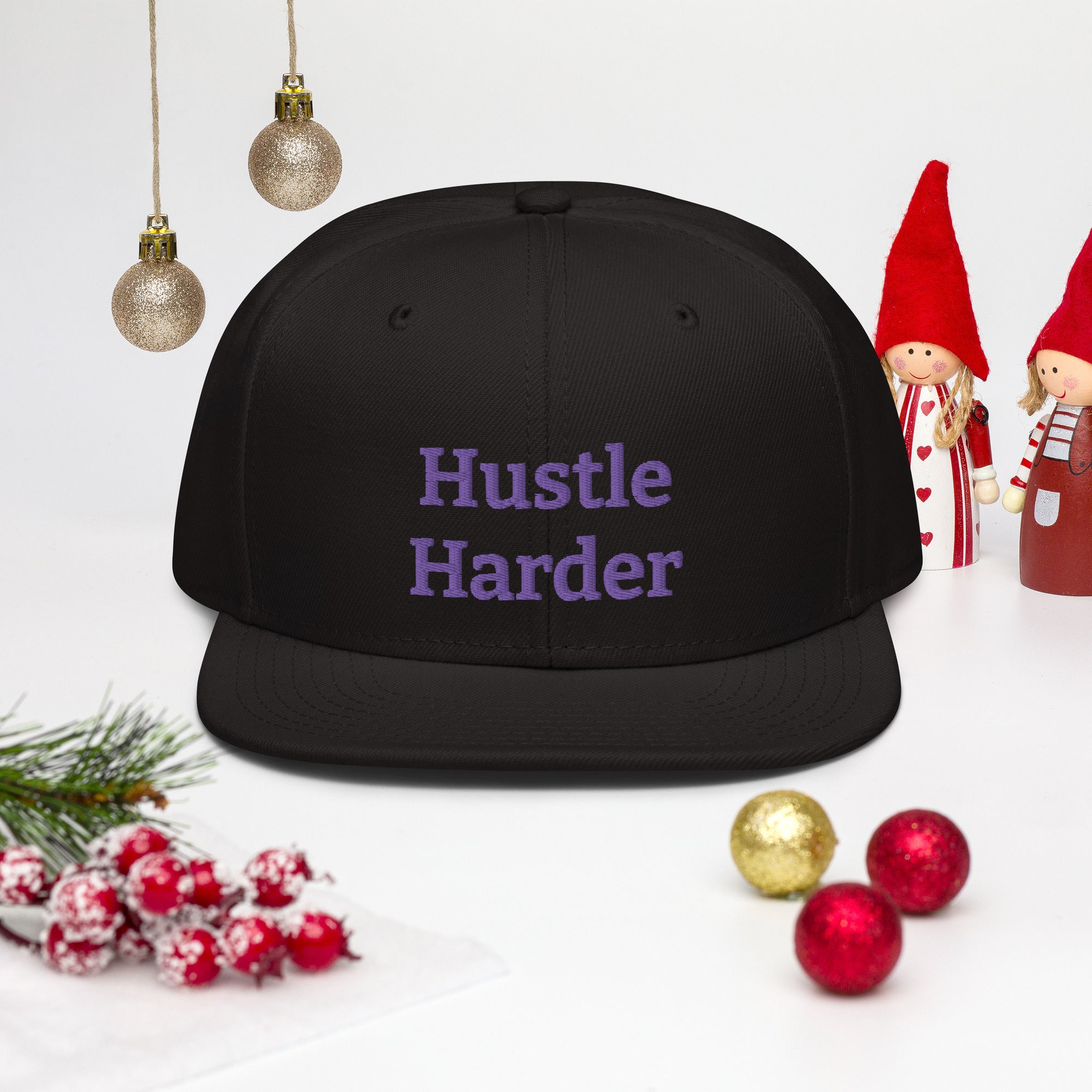 Snapback Hustle Harder Hat