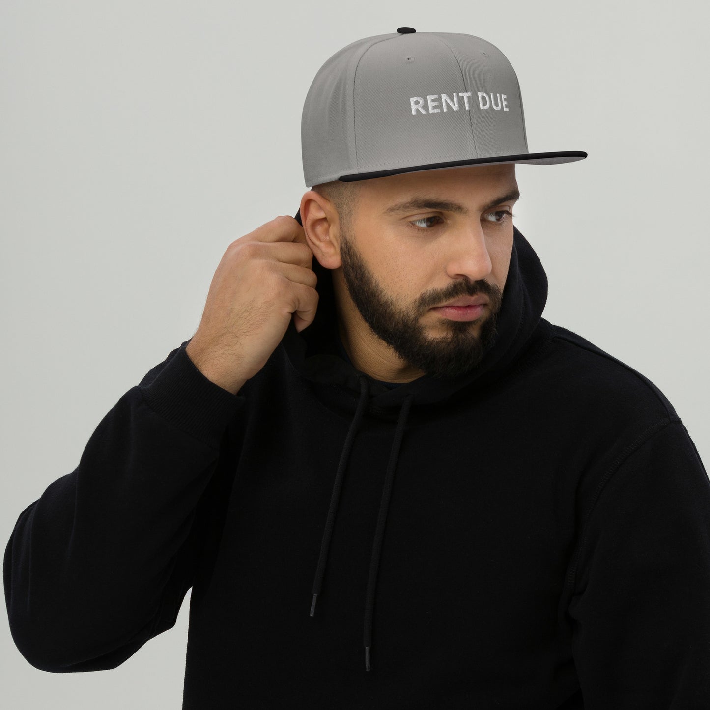 RENT DUE Snapback Hat