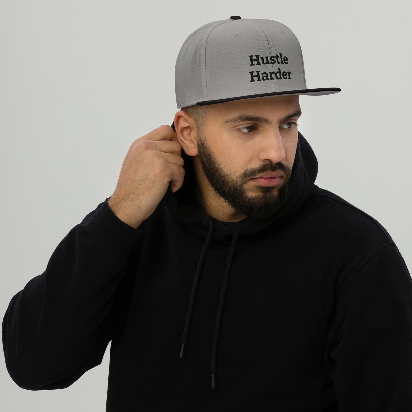 Snapback Hustle Harder Hat