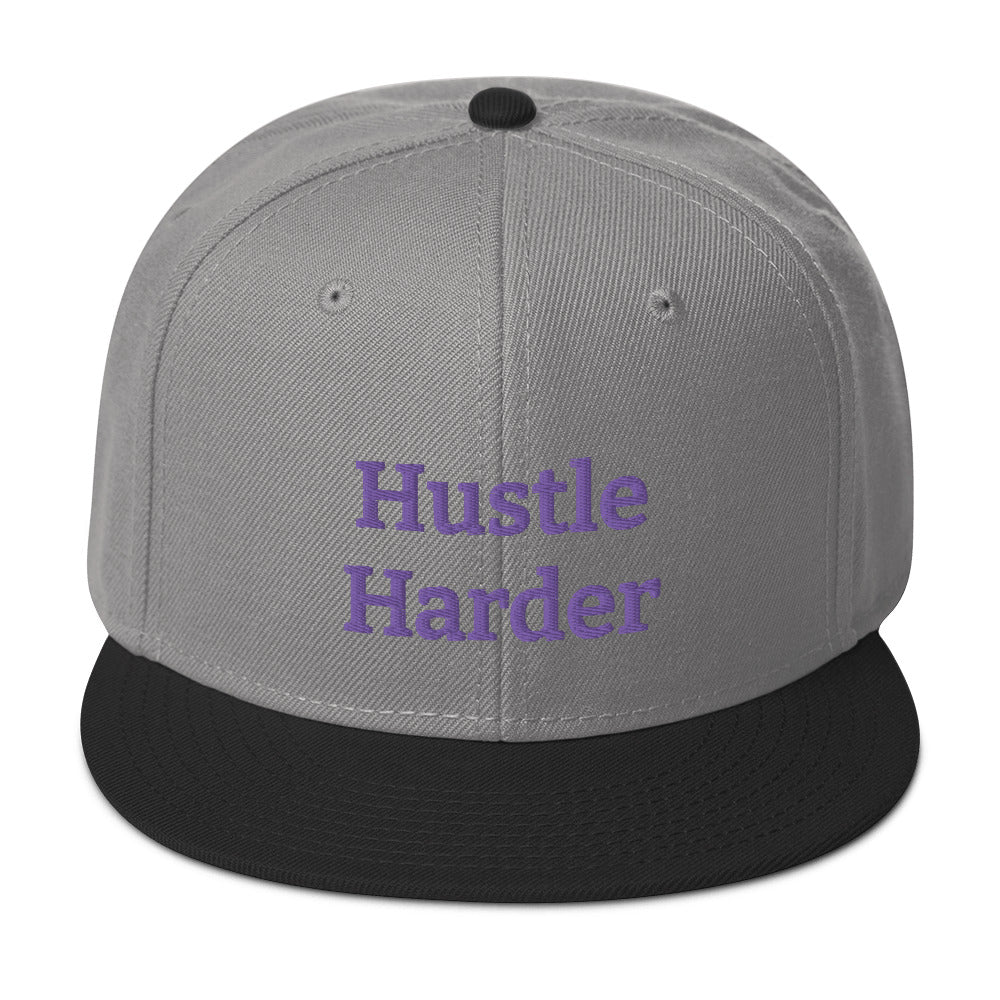 Snapback Hustle Harder Hat