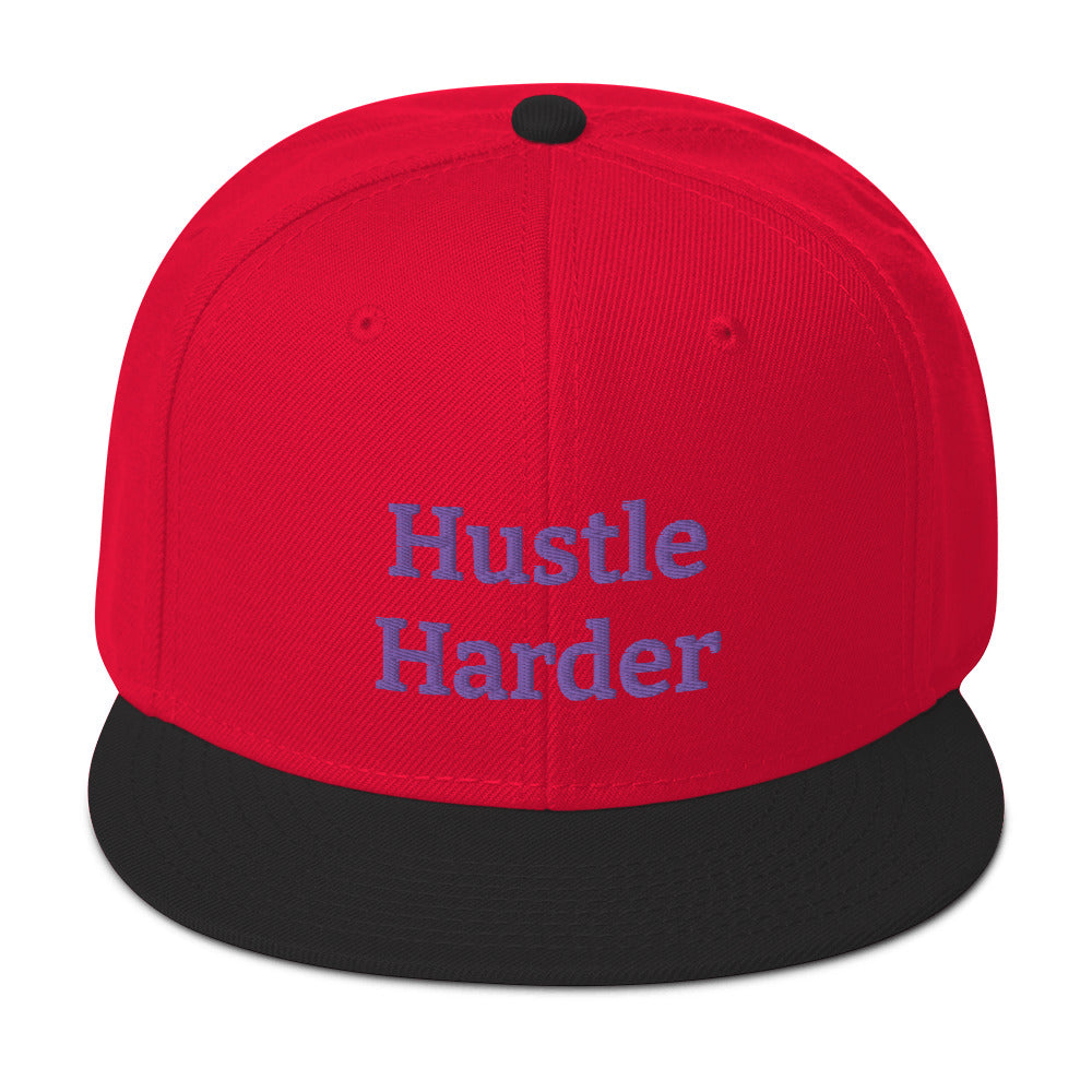 Snapback Hustle Harder Hat