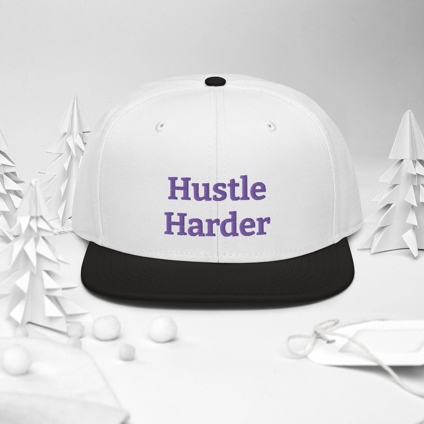 Snapback Hustle Harder Hat