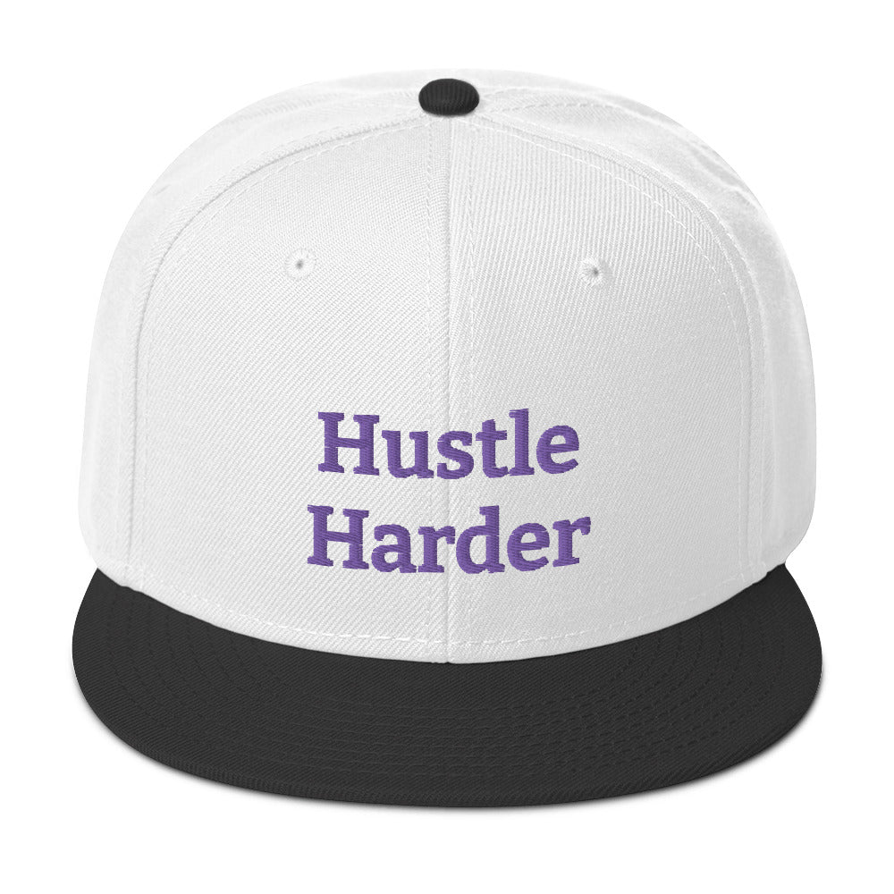 Snapback Hustle Harder Hat