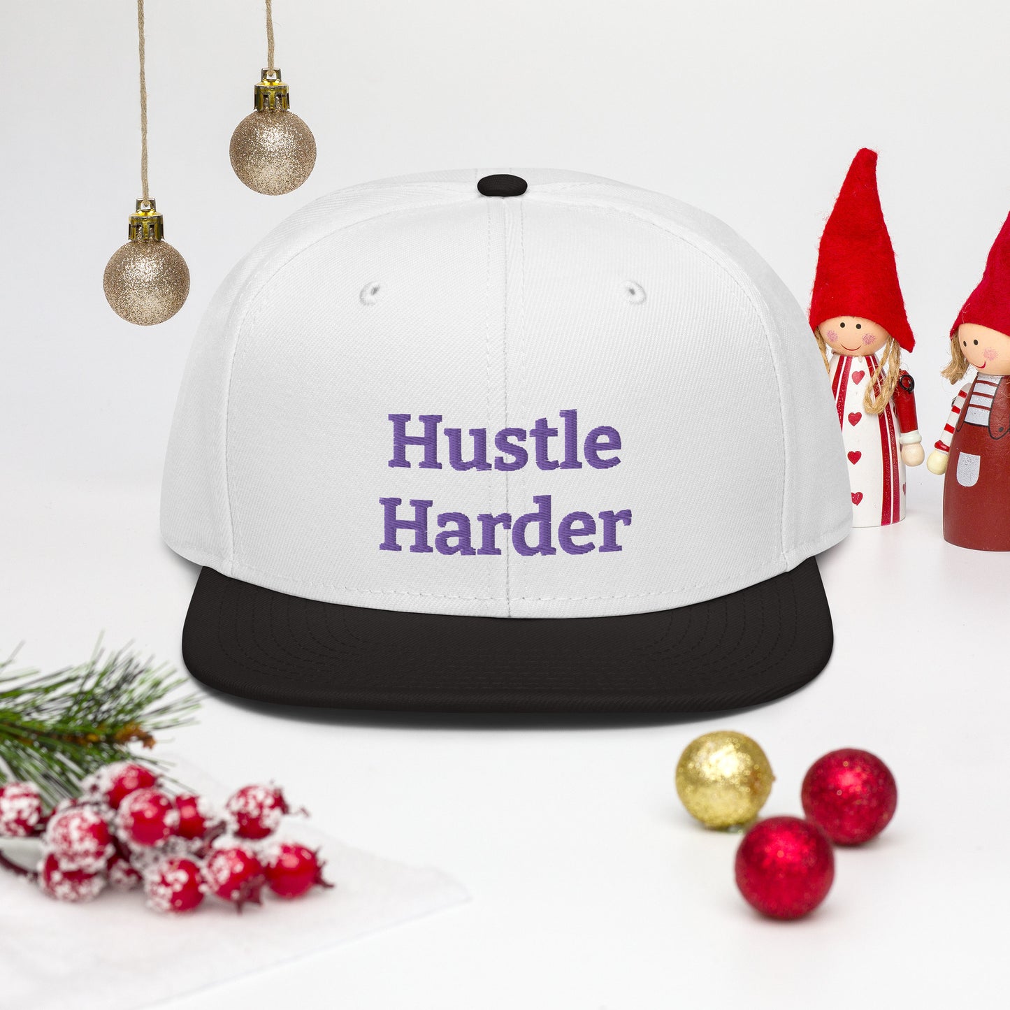 Snapback Hustle Harder Hat