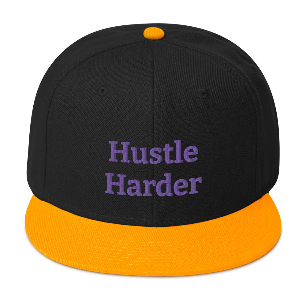 Snapback Hustle Harder Hat