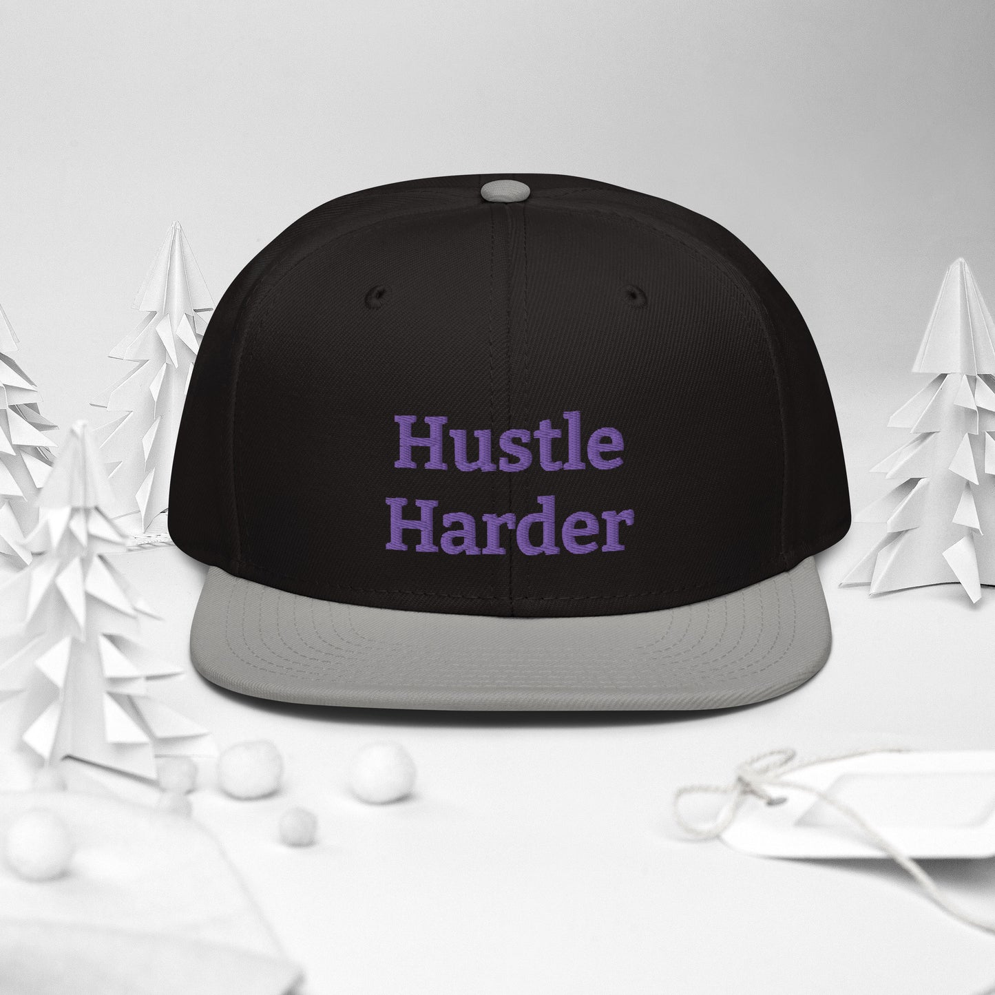 Snapback Hustle Harder Hat