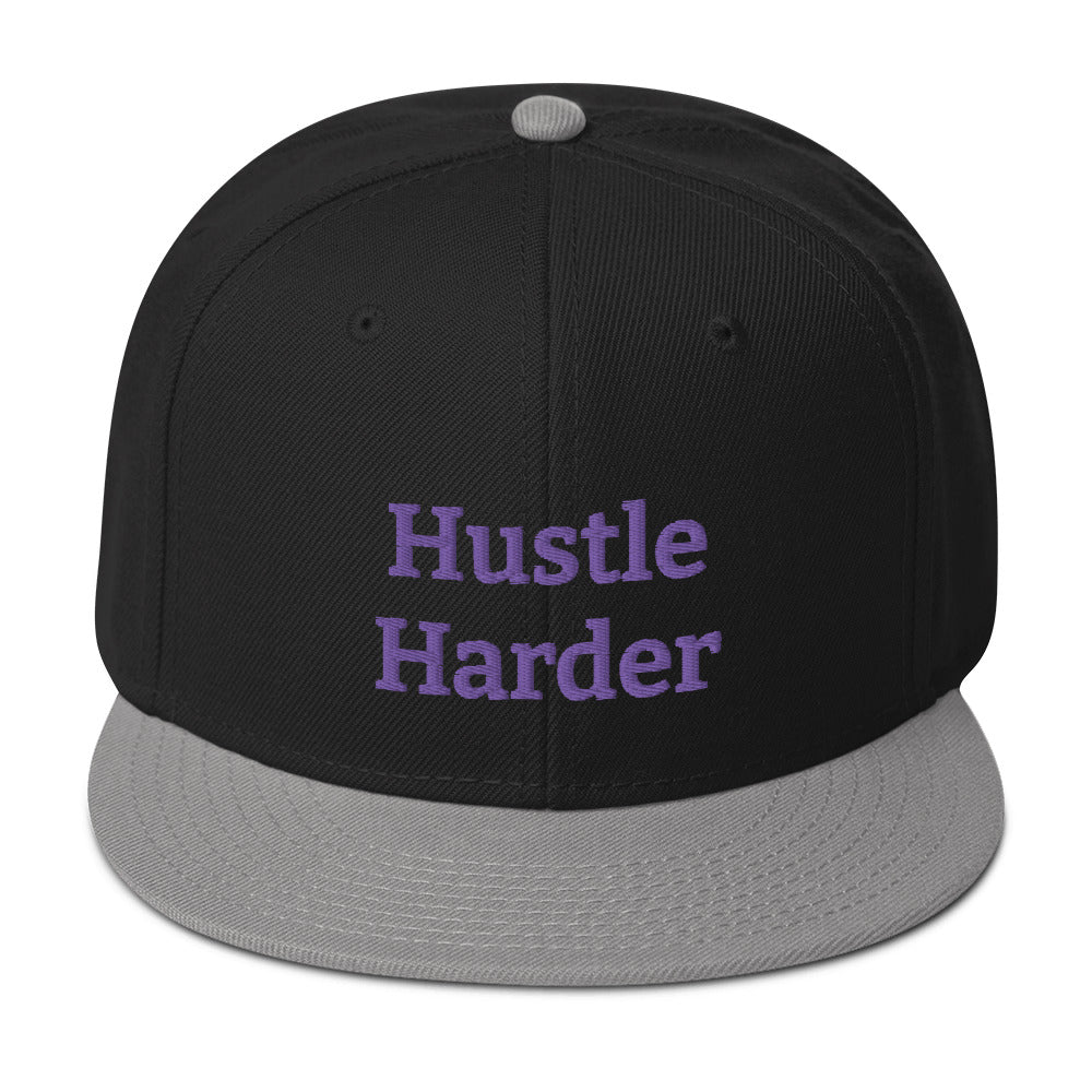 Snapback Hustle Harder Hat