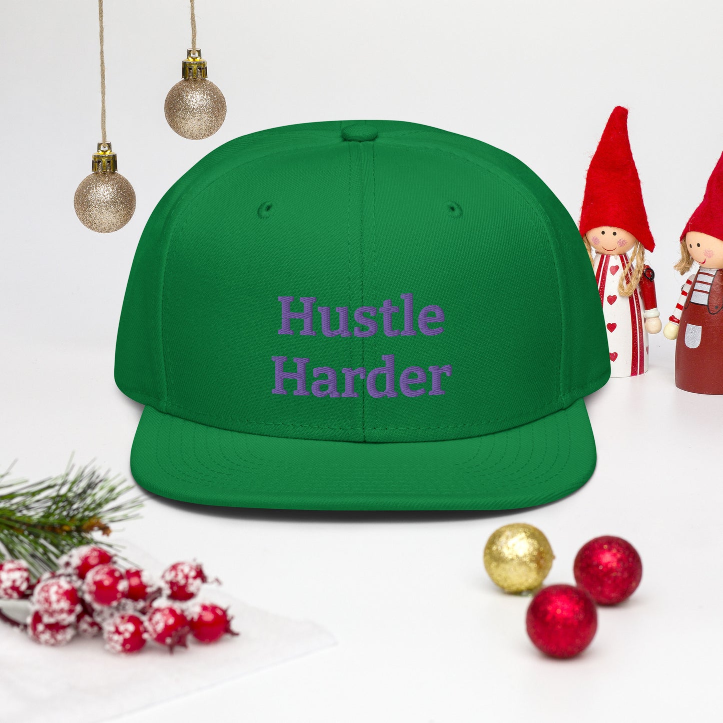 Snapback Hustle Harder Hat