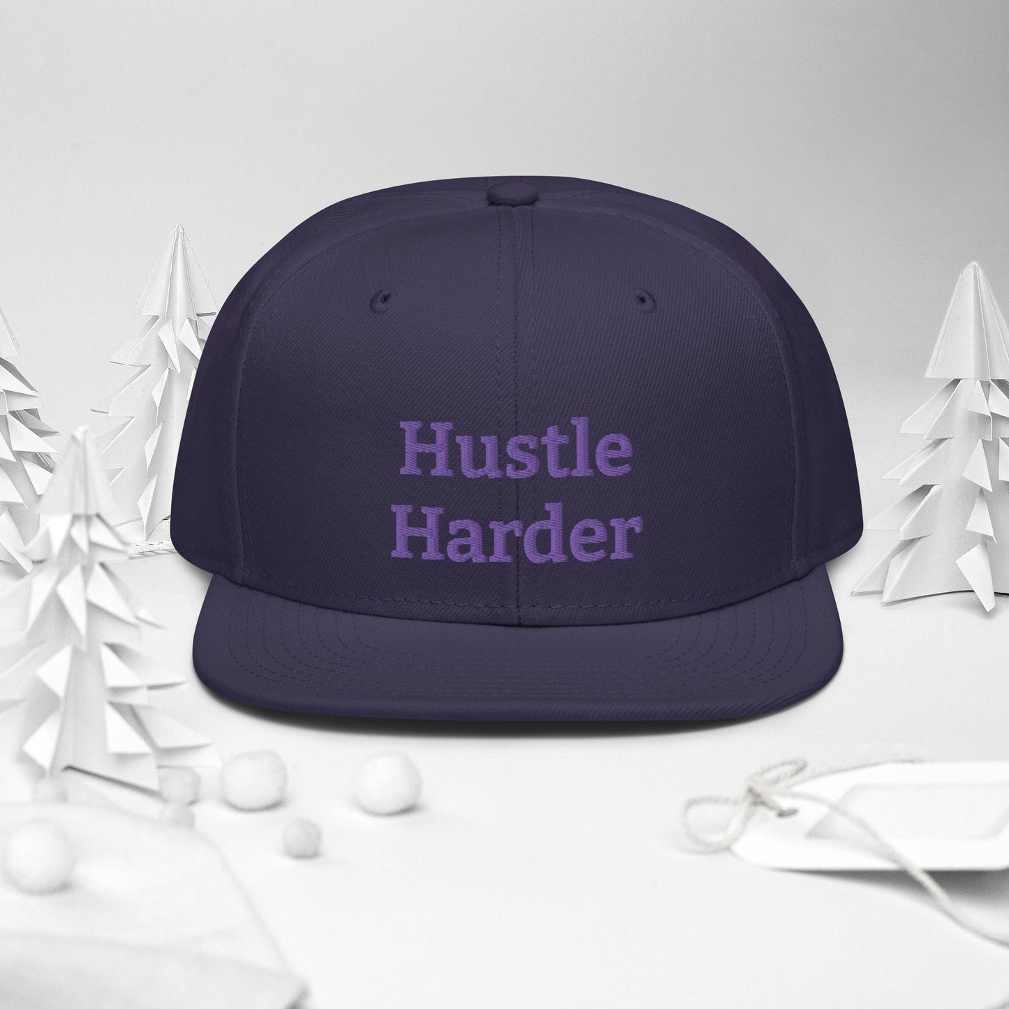 Snapback Hustle Harder Hat