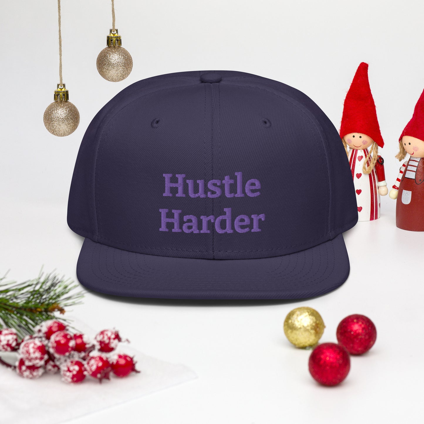 Snapback Hustle Harder Hat