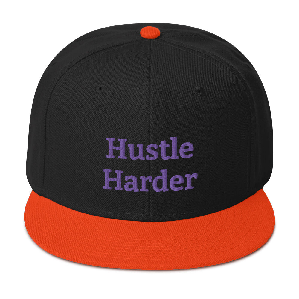 Snapback Hustle Harder Hat