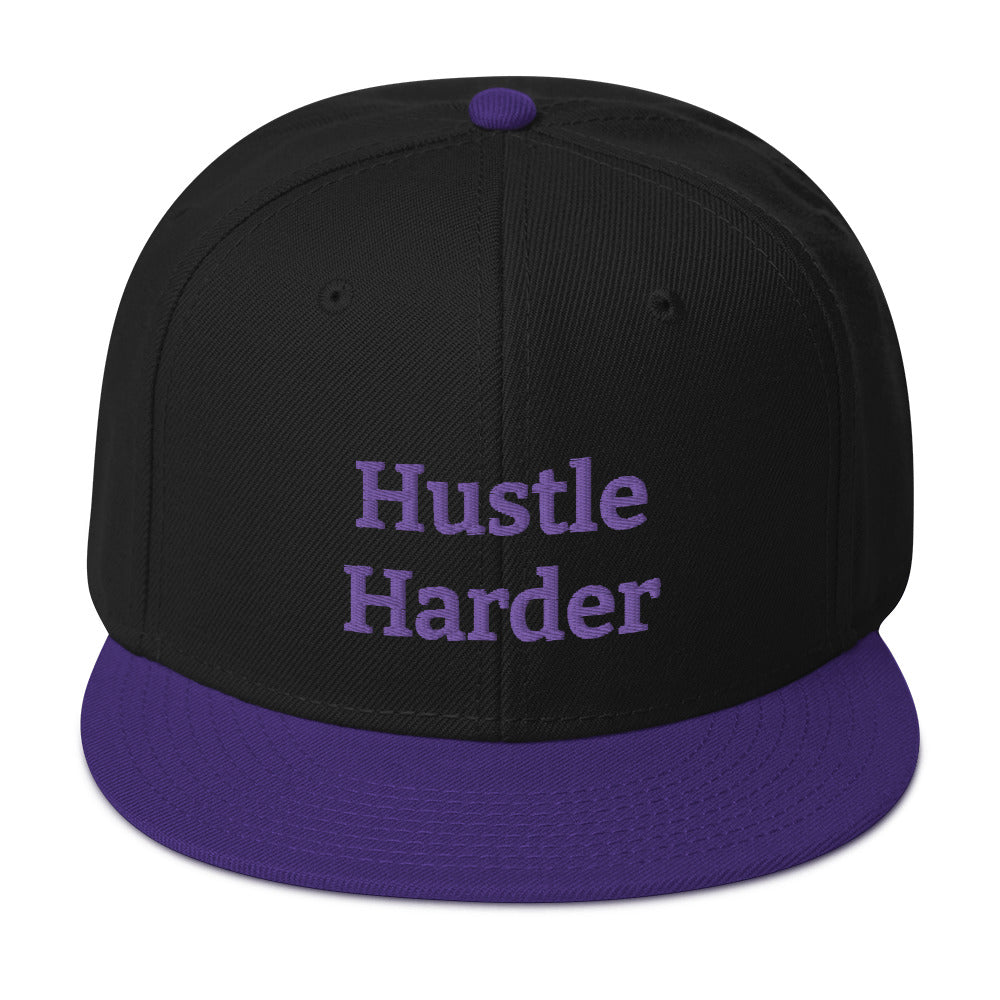 Snapback Hustle Harder Hat