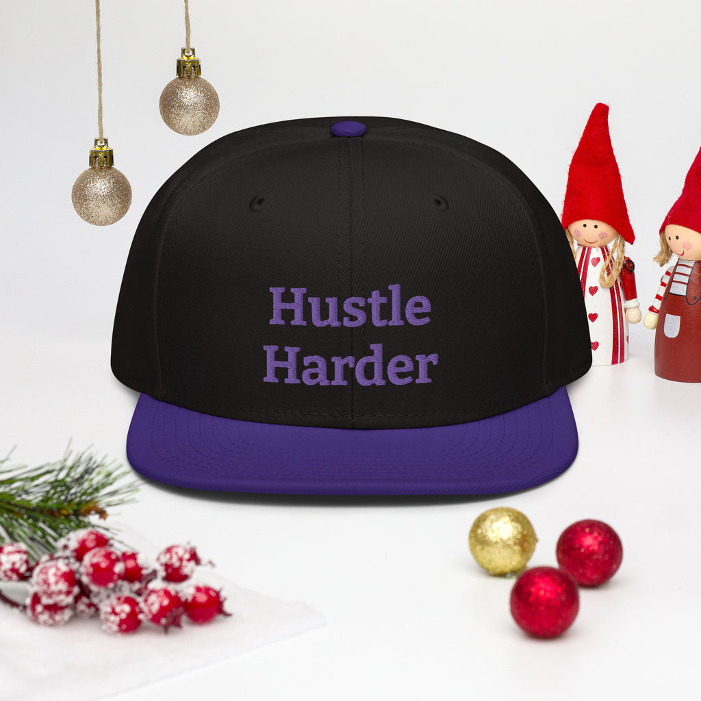 Snapback Hustle Harder Hat