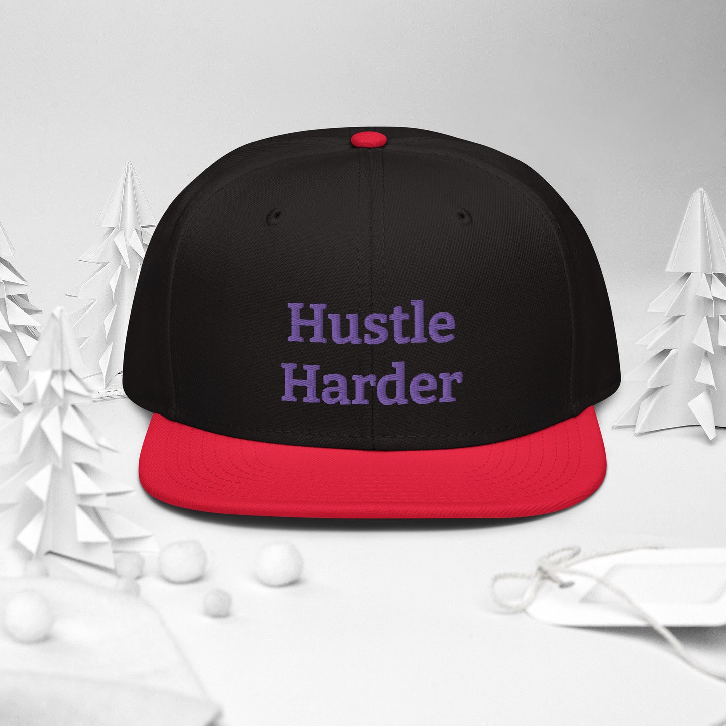 Snapback Hustle Harder Hat