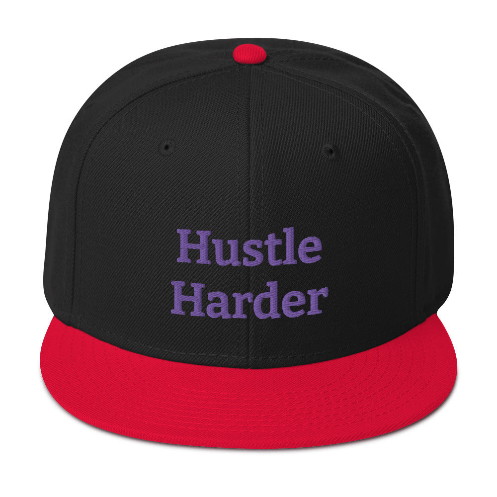 Snapback Hustle Harder Hat