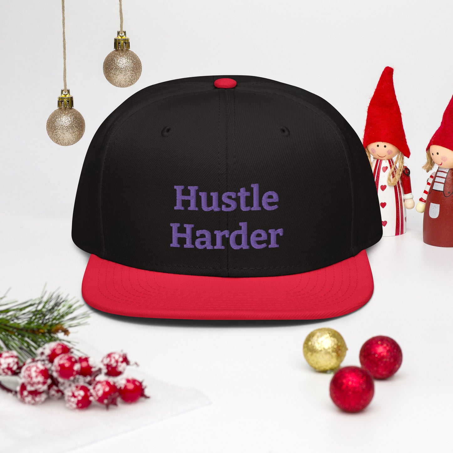 Snapback Hustle Harder Hat