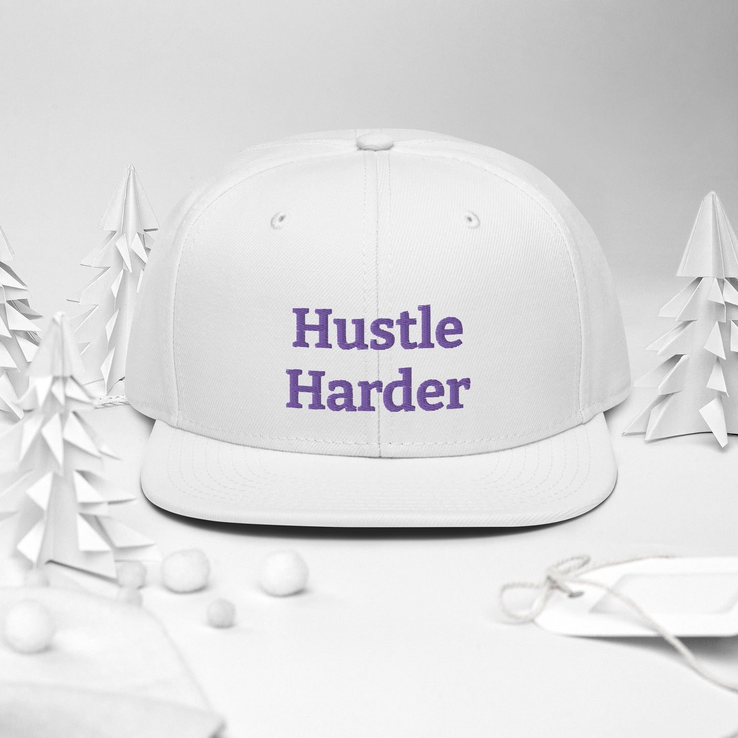 Snapback Hustle Harder Hat