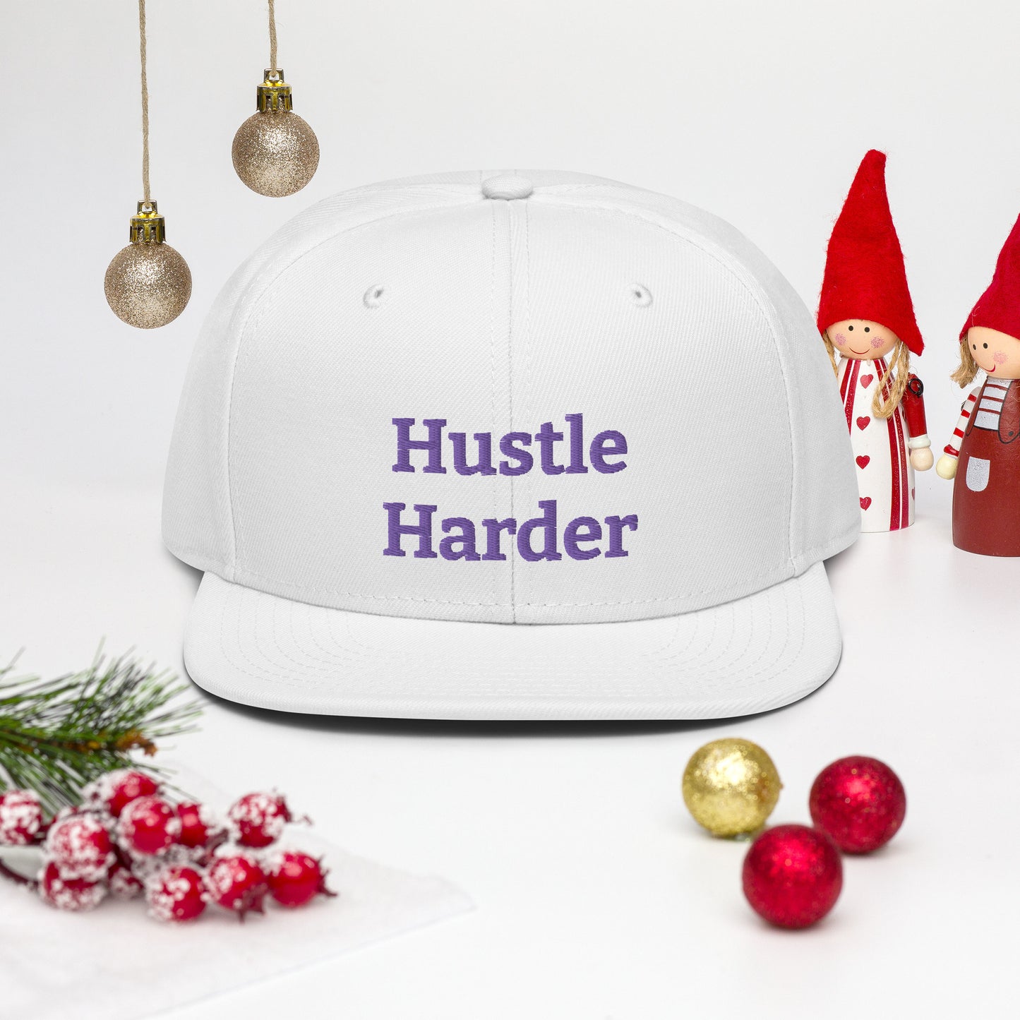 Snapback Hustle Harder Hat